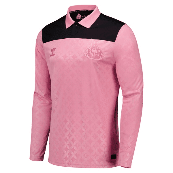 Sunderland x Elvis Hummel Away Shirt 2026-27 - Long Sleeve with Adingra 24 printing - Jersey Teams World