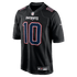 Nike Drake Maye New England Patriots Game Jersey Carbon Black
