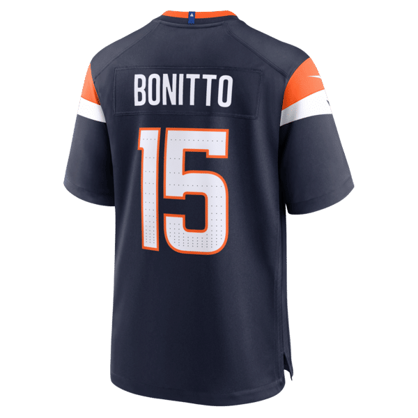 Nike Nik Bonitto Denver Broncos Alternate Game Jersey Navy