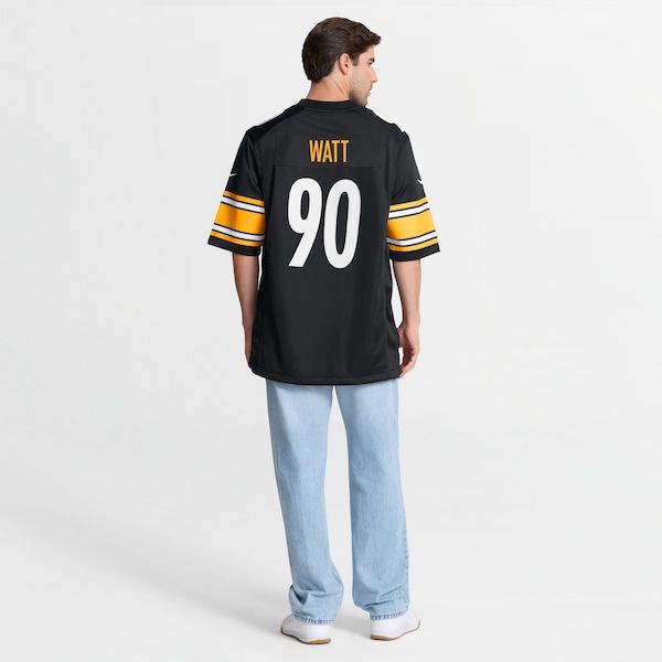 Nike T.J. Watt Pittsburgh Steelers Game Jersey Black