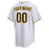 Nike San Diego Padres Home Replica Custom Jersey White