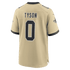 Nike Jordyn Tyson New Orleans Saints 2026 Draft Pick No. 8 Alternate Game Jersey Gold