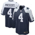 Nike Dak Prescott Dallas Cowboys Alternate Game Jersey Navy