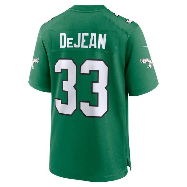 Nike Cooper DeJean Philadelphia Eagles Alternate Game Jersey Kelly Green