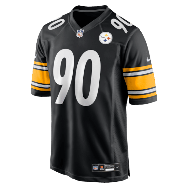 Nike T.J. Watt Pittsburgh Steelers Game Jersey Black
