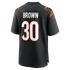 Nike Chase Brown Cincinnati Bengals Game Jersey Black