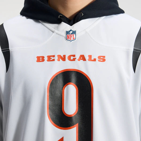 Nike Joe Burrow Cincinnati Bengals Game Jersey White