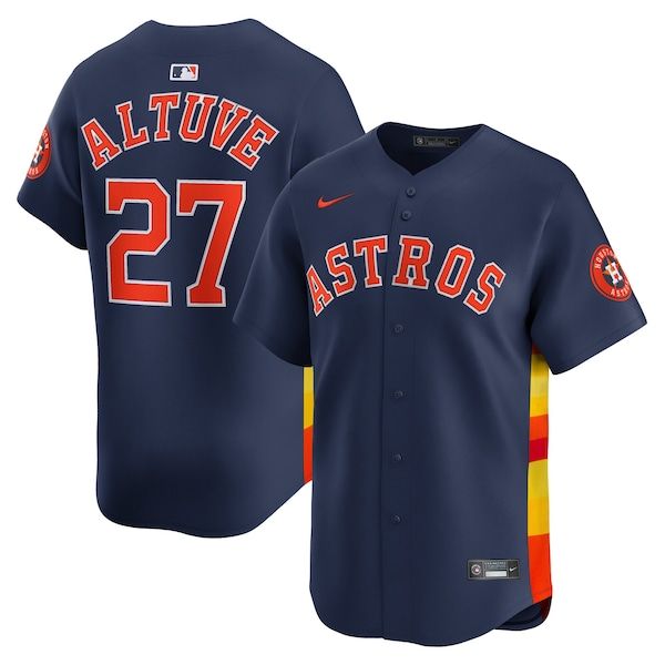 Nike Jose Altuve Houston Astros Alternate Limited Player Jersey Navy