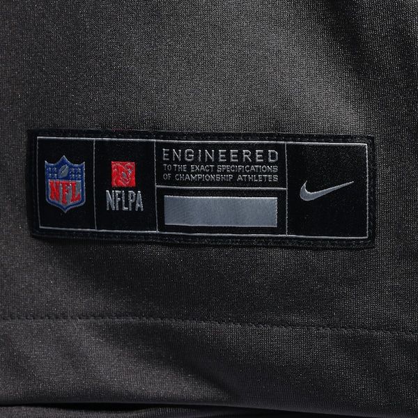 Nike Tampa Bay Buccaneers Custom Game Jersey Pewter