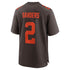 Nike Shedeur Sanders Cleveland Browns Alternate Game Jersey Brown