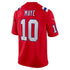 Nike Drake Maye New England Patriots Game Jersey Red