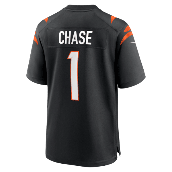Nike Ja'Marr Chase Cincinnati Bengals Game Jersey Black