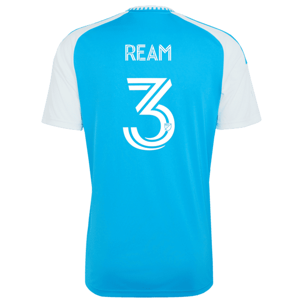 Adidas Tim Ream Charlotte FC 2026 Carolina Kit Crowns Up Replica Jersey Blue