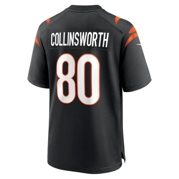 Nike Cris Collinsworth Cincinnati Bengals Team Retired Player Game Jersey Black