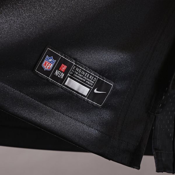 Nike Washington Commanders Hail Raiser Alternate Custom Game Jersey Black
