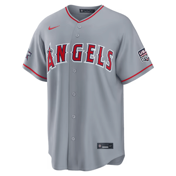Nike Mike Trout Los Angeles Angels 2026 All-Star Edition Stars & Stripes Stadium Jersey Gray