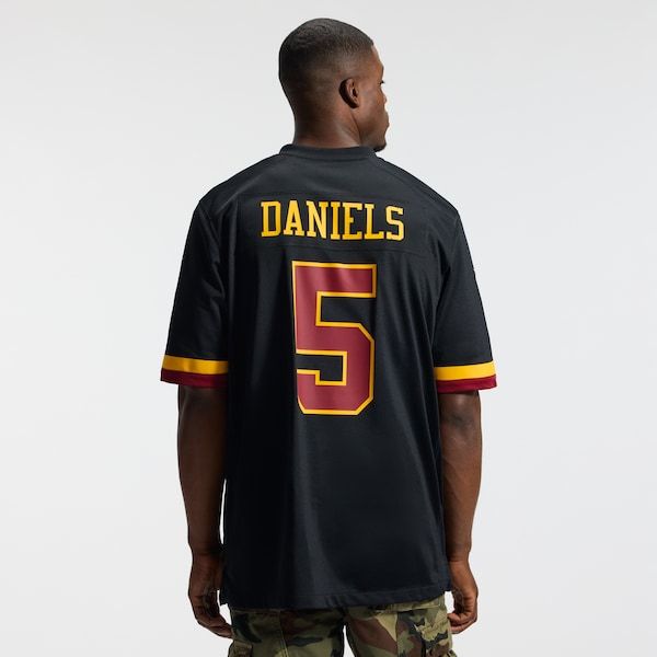 Nike Washington Commanders Jayden Daniels Alternate Game Jersey Black