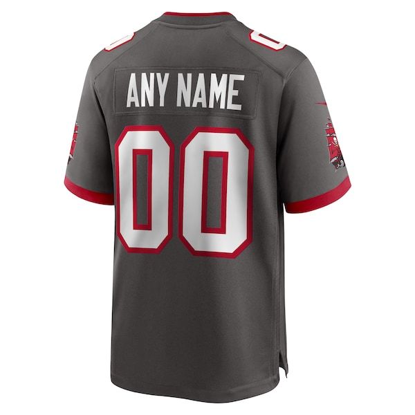 Nike Tampa Bay Buccaneers Custom Game Jersey Pewter