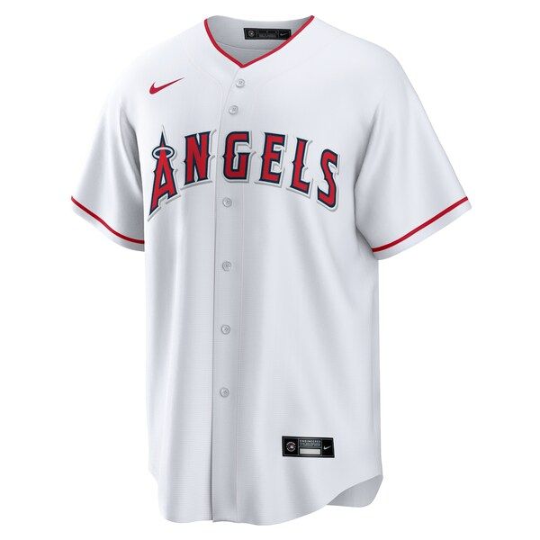 Nike Mike Trout Los Angeles Angels Home Replica Jersey White