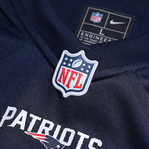 Nike A.J. Brown New England Patriots Game Jersey Navy