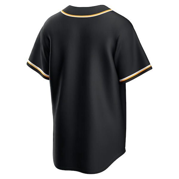 Nike Paul Skenes Pittsburgh Pirates Black Out Fashion Replica Jersey