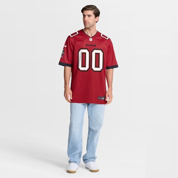 Nike Tampa Bay Buccaneers Custom Game Jersey Red