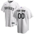 Nike Colorado Rockies Home Replica Custom Jersey White