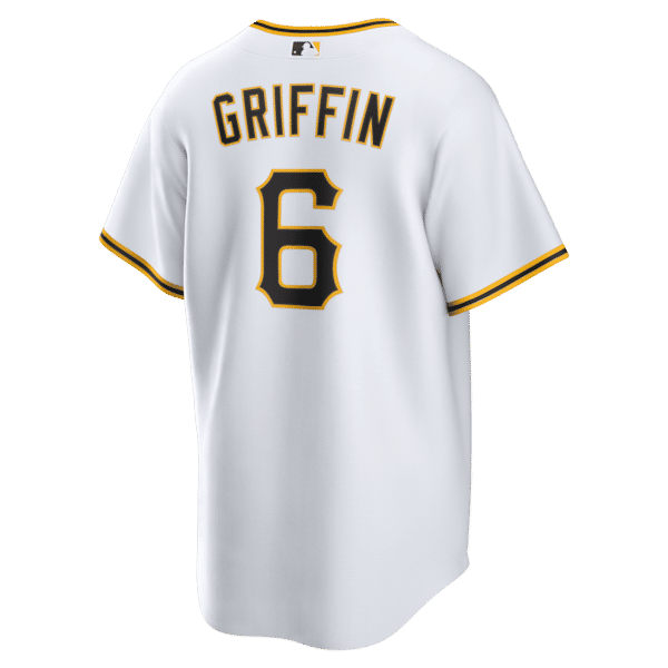 Nike Konnor Griffin Pittsburgh Pirates Home Replica Jersey White