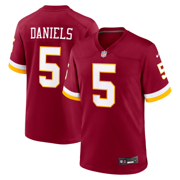 Nike Washington Commanders Jayden Daniels Game Jersey Burgundy