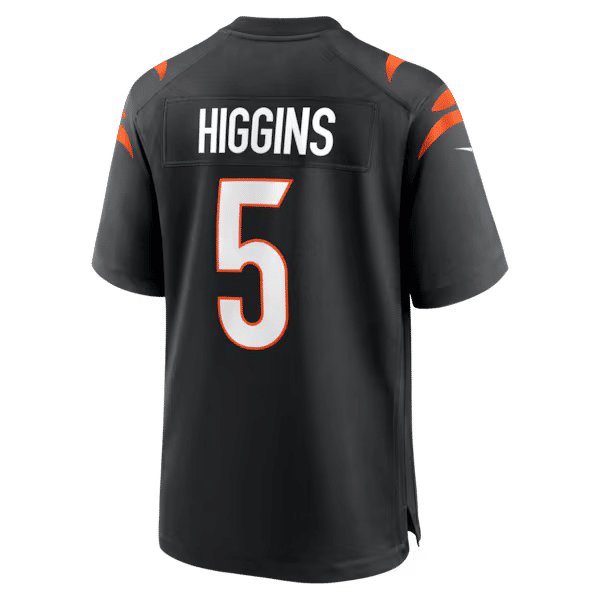 Nike Tee Higgins Cincinnati Bengals Game Jersey Black