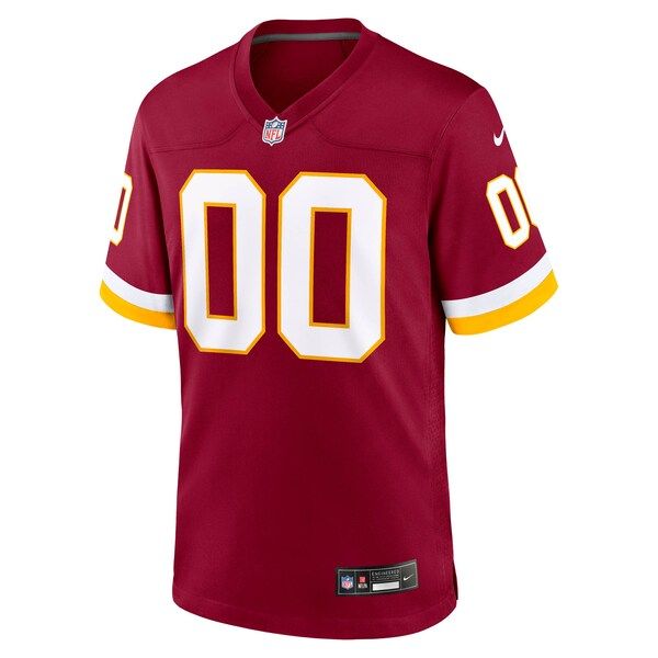 Nike Washington Commanders Custom Game Jersey Burgundy