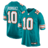 Nike Jacob Rodriguez Miami Dolphins Alternate Game Jersey Aqua