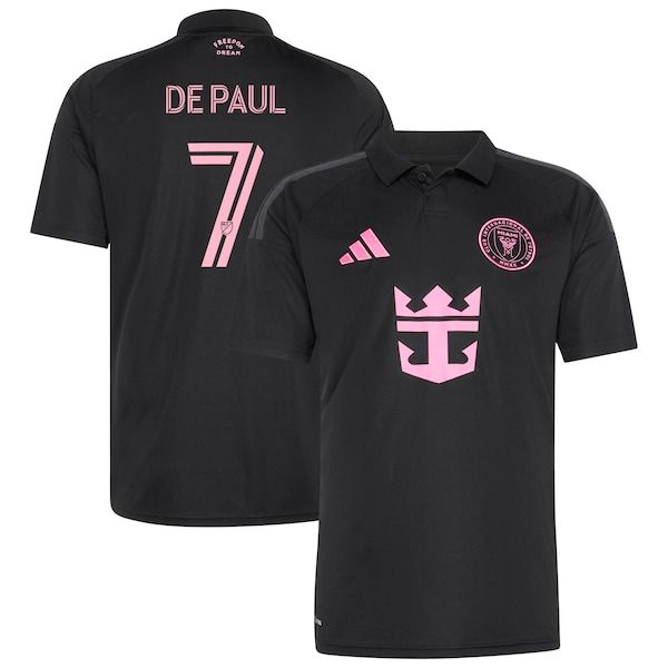 Adidas Rodrigo De Paul Inter Miami CF 2026 Presagio Replica Jersey Black