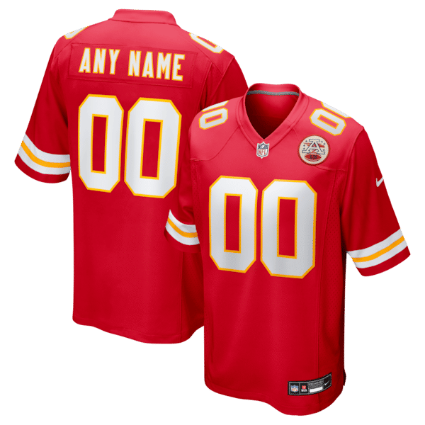 Nike Kansas City Chiefs Custom Game Jersey Red