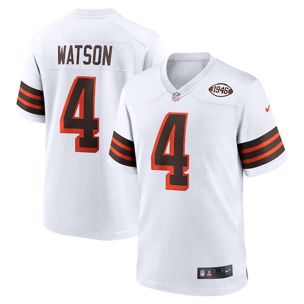 Nike Deshaun Watson Cleveland Browns Alternate Game Jersey White