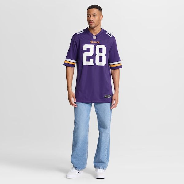Nike Adrian Peterson Minnesota Vikings Game Jersey Purple
