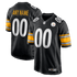 Nike Pittsburgh Steelers Custom Game Jersey Black