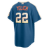 Nike Christian Yelich Milwaukee Brewers 2026 City Connect Stadium Jersey Mineral Blue