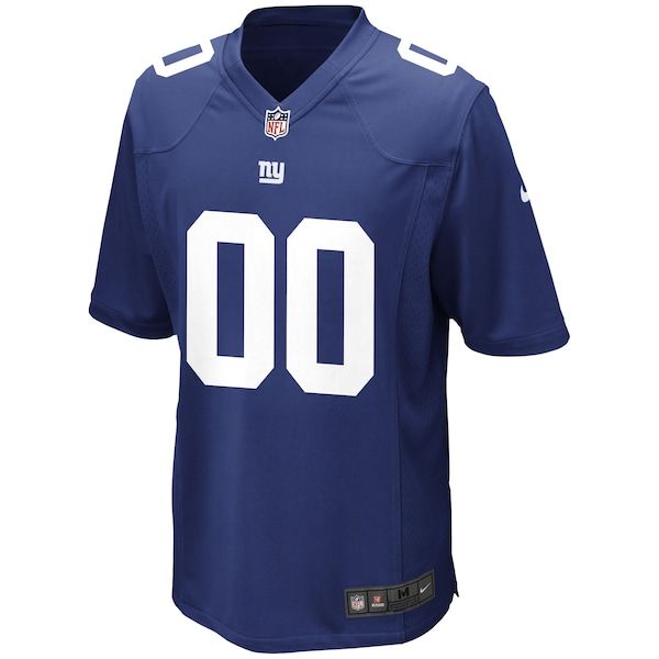Nike New York Giants Custom Game Jersey Royal