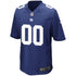 Nike New York Giants Custom Game Jersey Royal