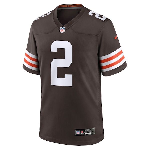 Nike Shedeur Sanders Cleveland Browns Game Jersey Brown