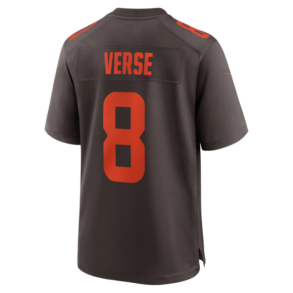Nike Jared Verse Cleveland Browns Alternate Alpha Dawg Game Jersey Brown