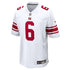 Nike Jaxson Dart New York Giants Game Jersey White
