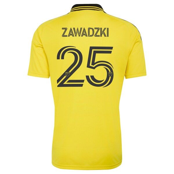Adidas Sean Zawadzki Columbus Crew 2026 Crafted for Excellence Kit Replica Jersey Yellow