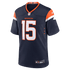 Nike Nik Bonitto Denver Broncos Alternate Game Jersey Navy