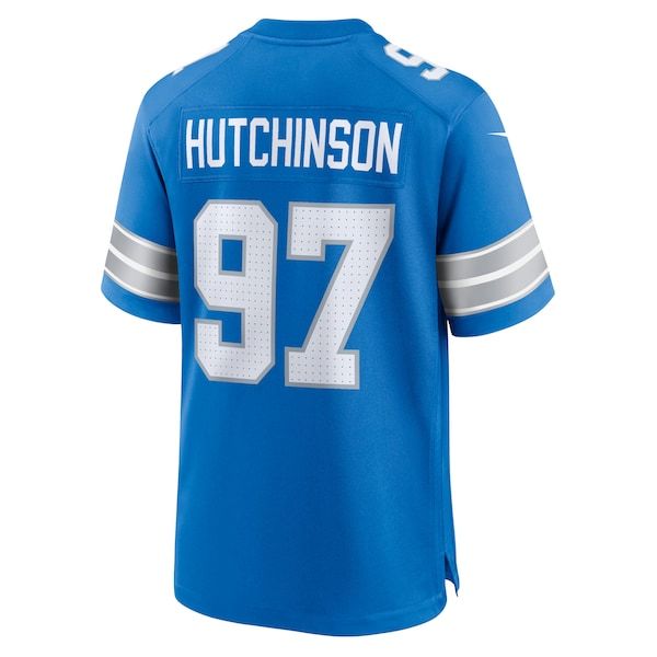 Nike Aidan Hutchinson Detroit Lions Game Jersey Blue