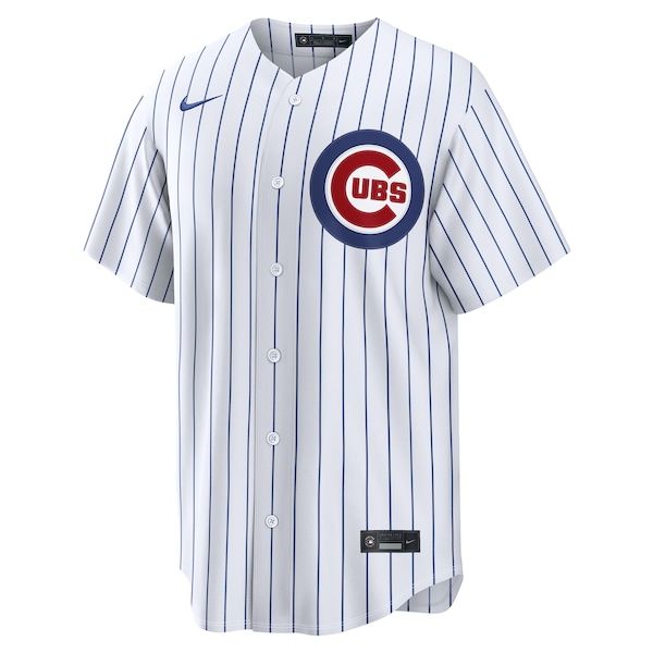 Nike Chicago Cubs Home Replica Custom Jersey White