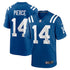 Nike Alec Pierce Indianapolis Colts Game Jersey Royal