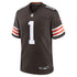 Nike KC Concepcion Cleveland Browns 2026 NFL Draft First Round Pick No. 24 Game Jersey Brown