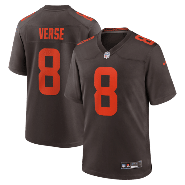 Nike Jared Verse Cleveland Browns Alternate Alpha Dawg Game Jersey Brown